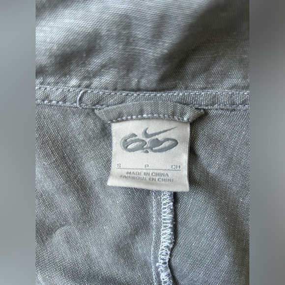 Nike 6.0 women’s 100% cotton gray lightweight zip up jacket size small - Picture 8 of 12